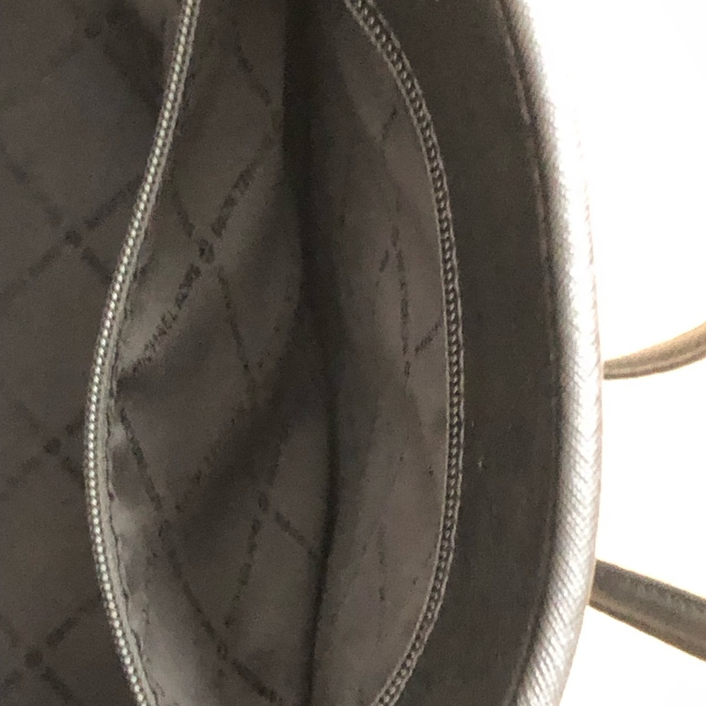 Michael Kors Black Leather Tote - Picture 3 of 8